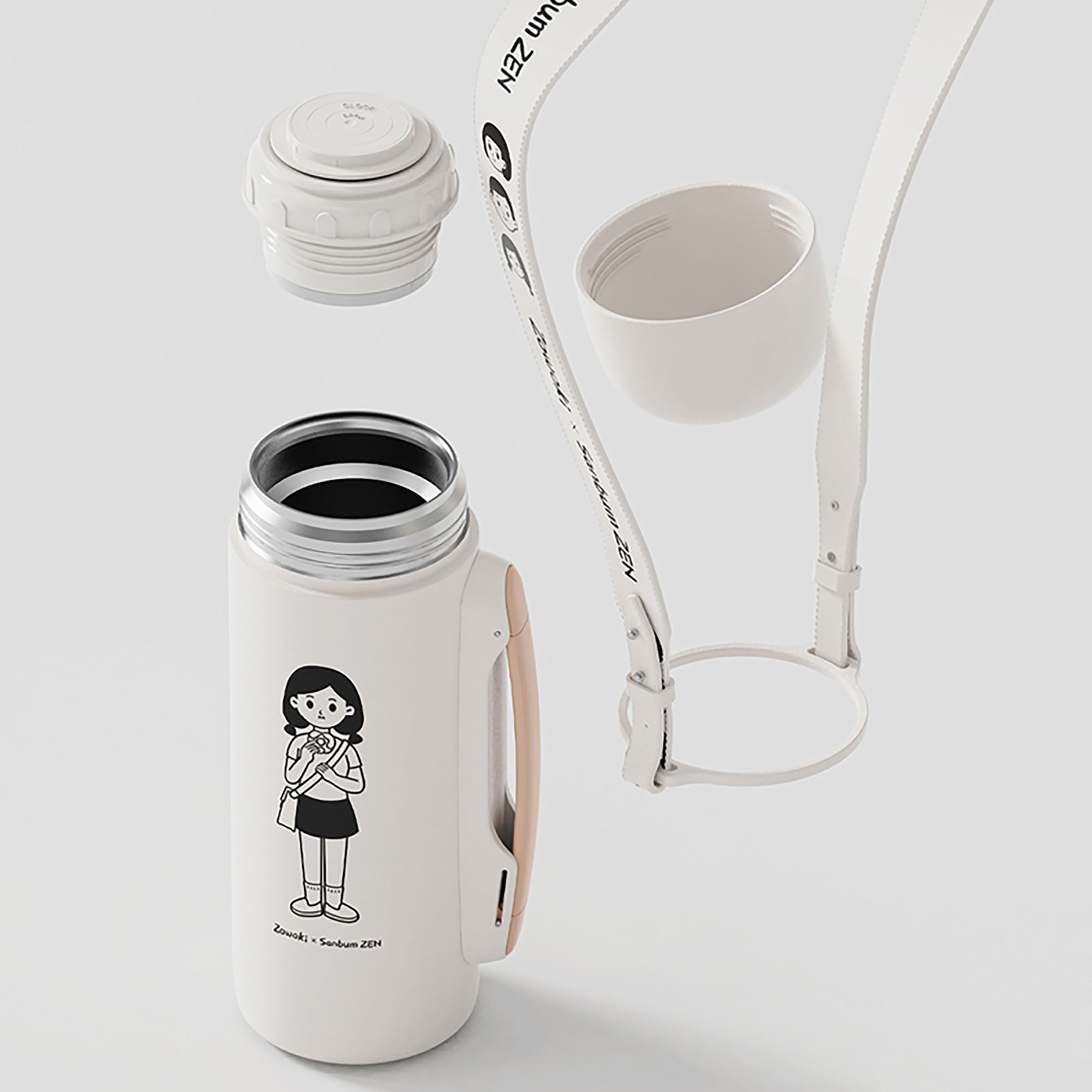GOURDE THERMO en 1200ml avec POIGNER
