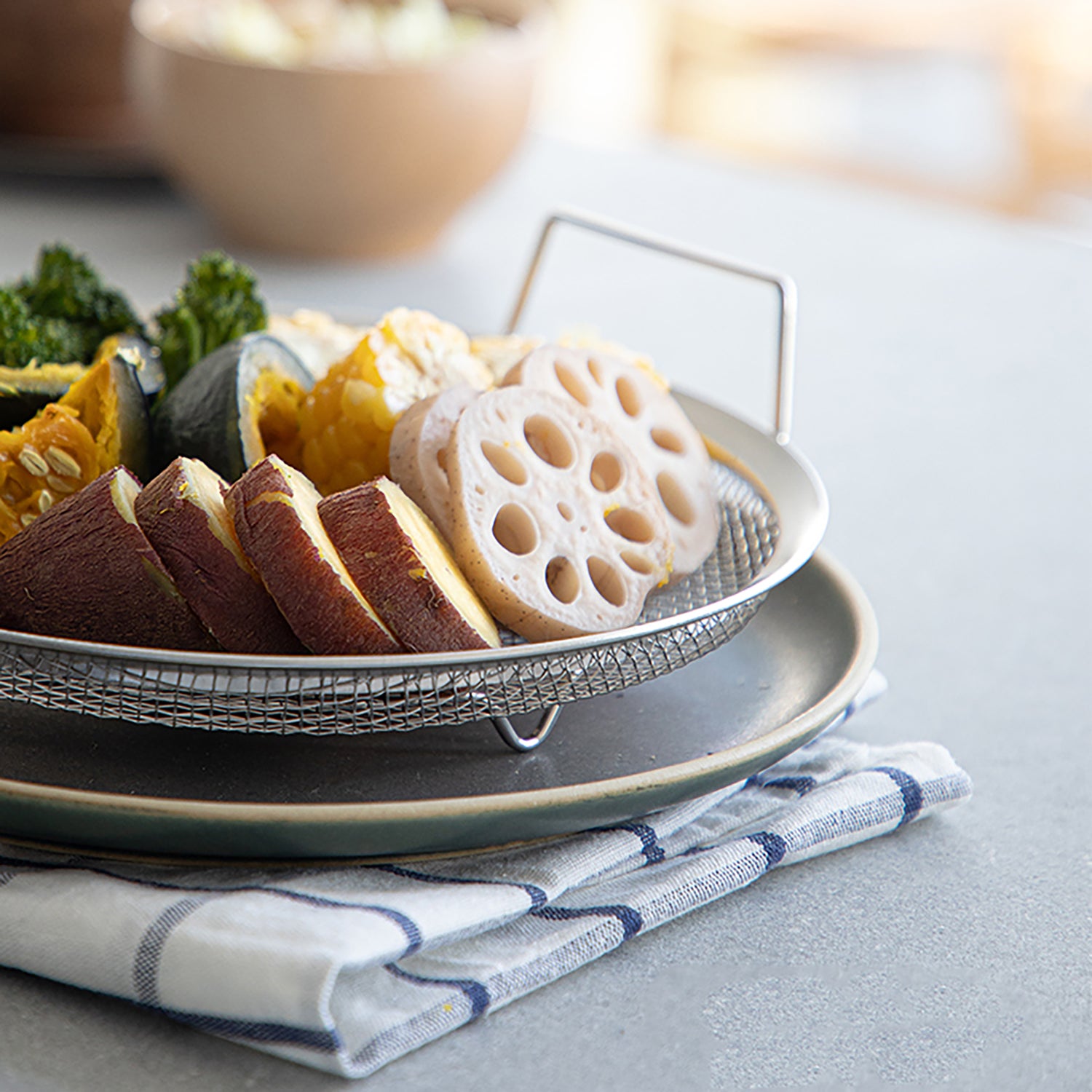Set grille vapeur inox Shimoyama