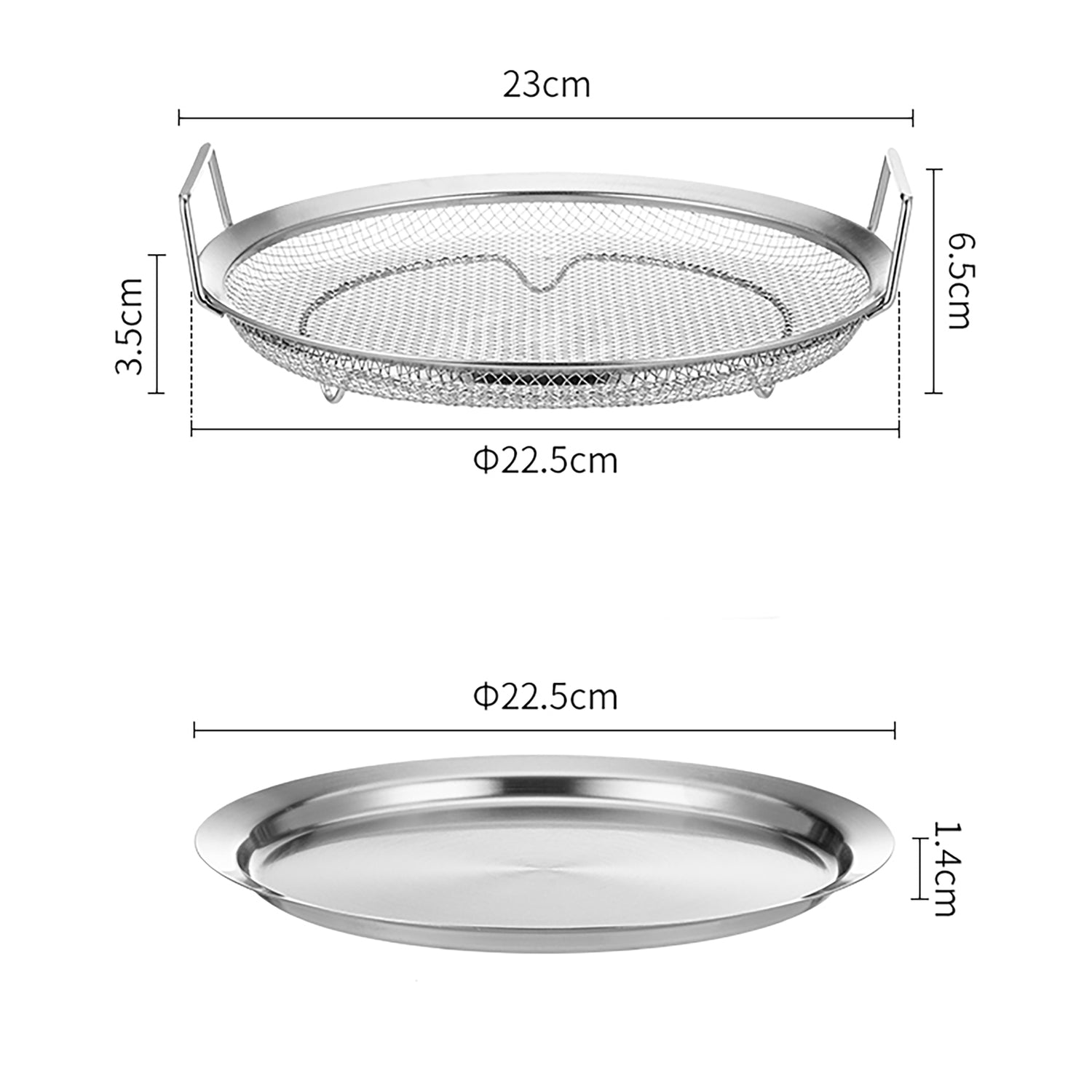 Set grille vapeur inox Shimoyama