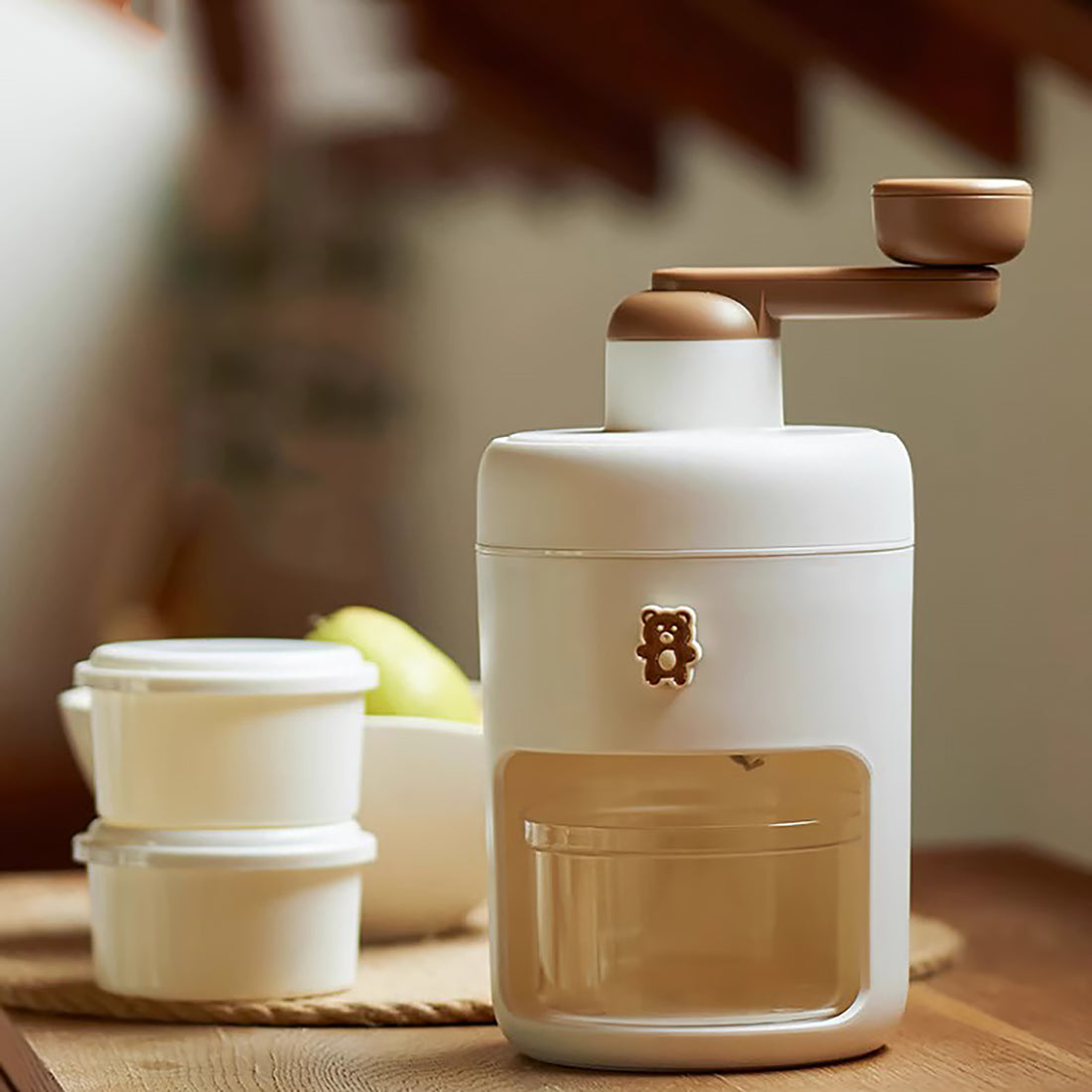 Broyeur à glace manuel pour granités maison