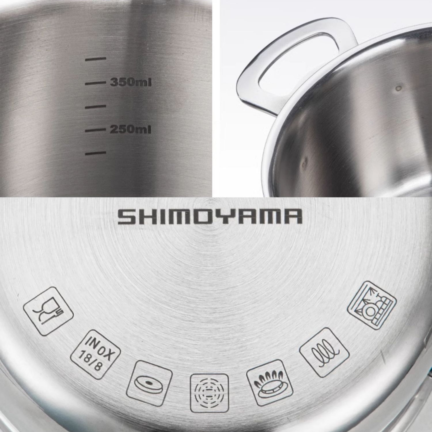 Mini marmite en inox Shimoyama 