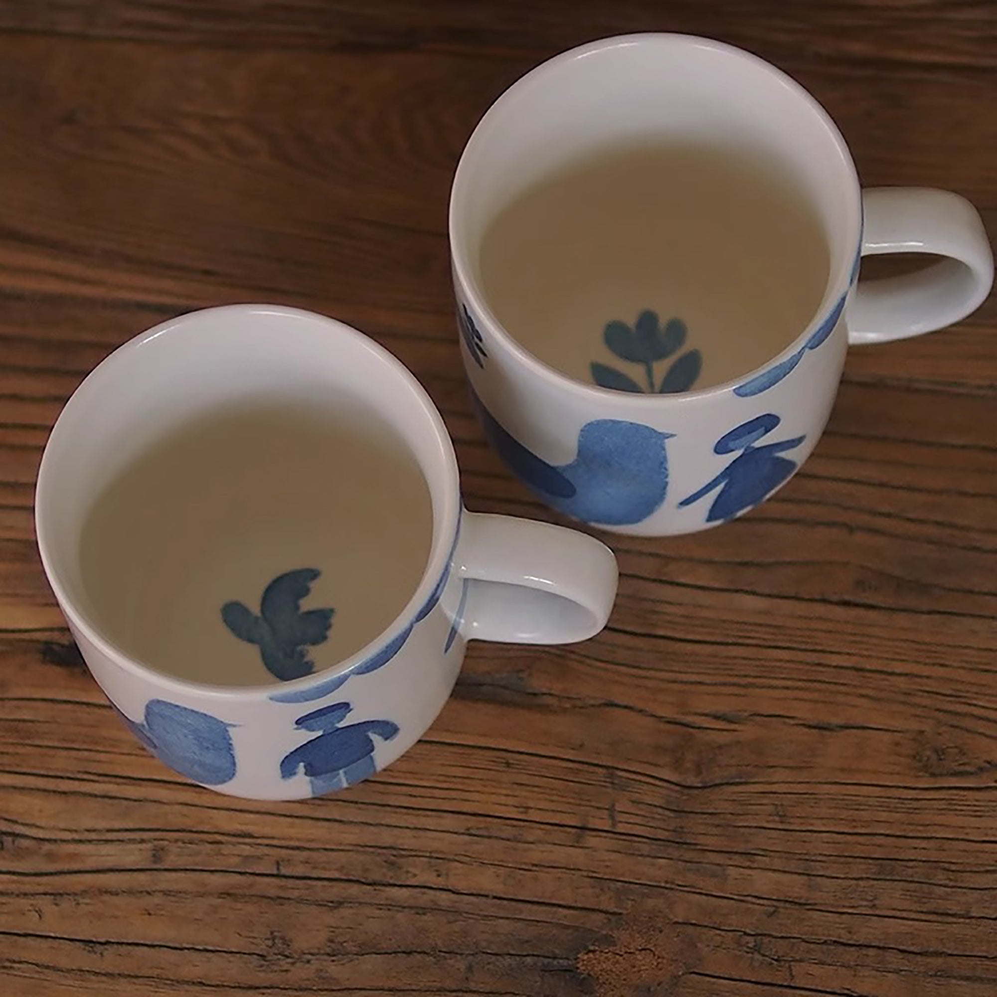 MUG AVEC OISEAUX ET FAMILLE