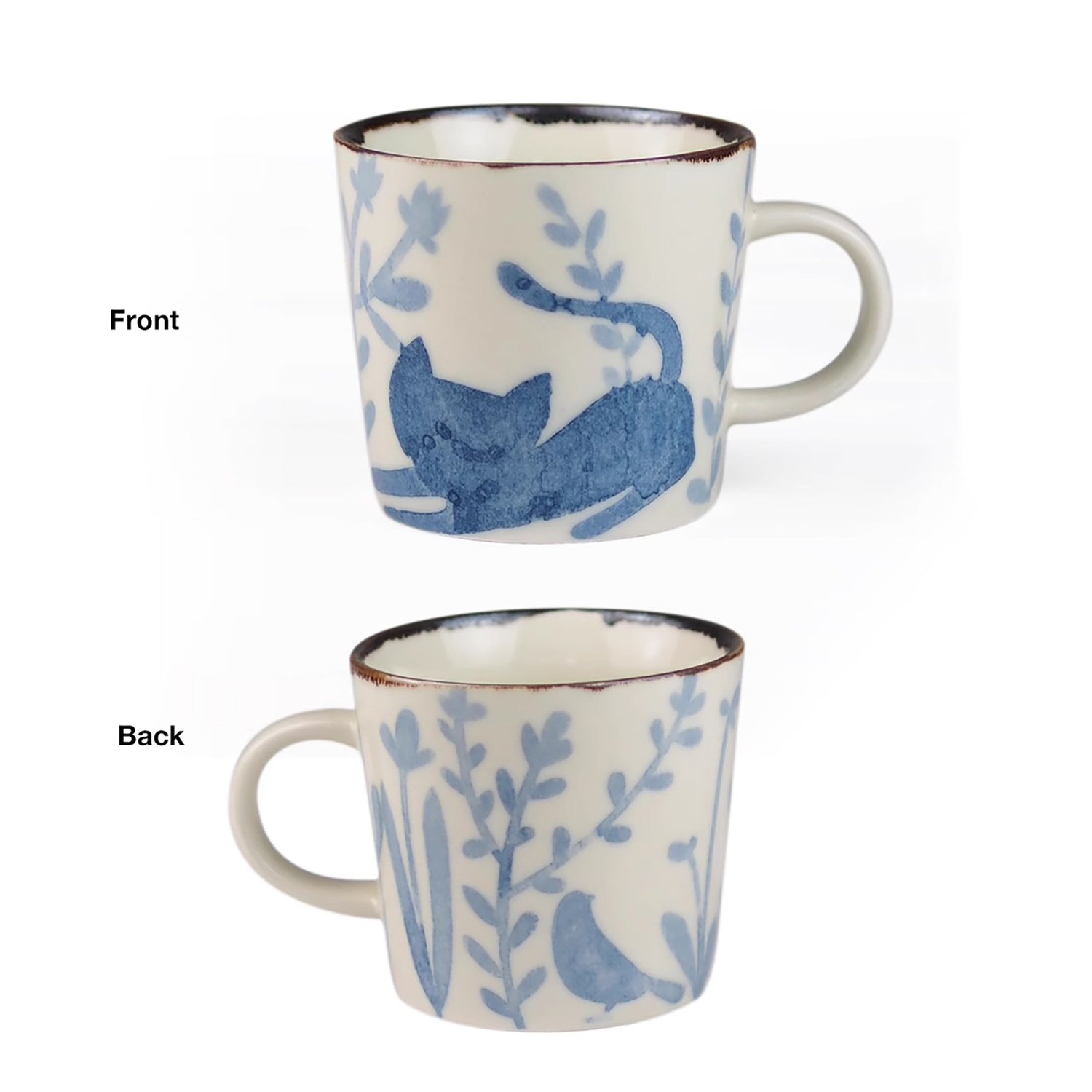 MUG avec motif de chat promenant