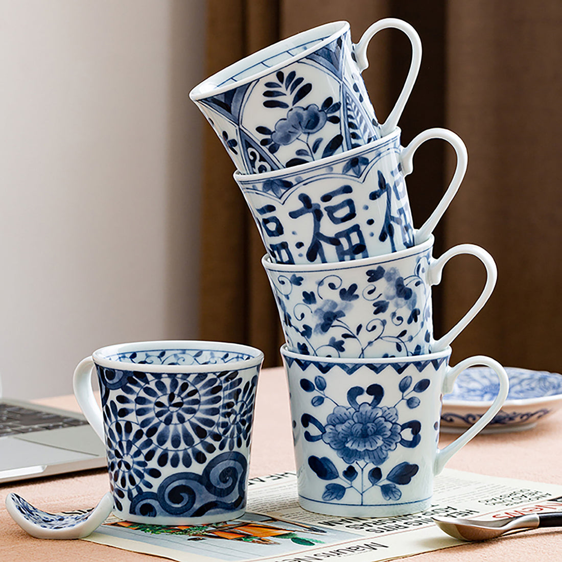 MUG-BLEU330ML