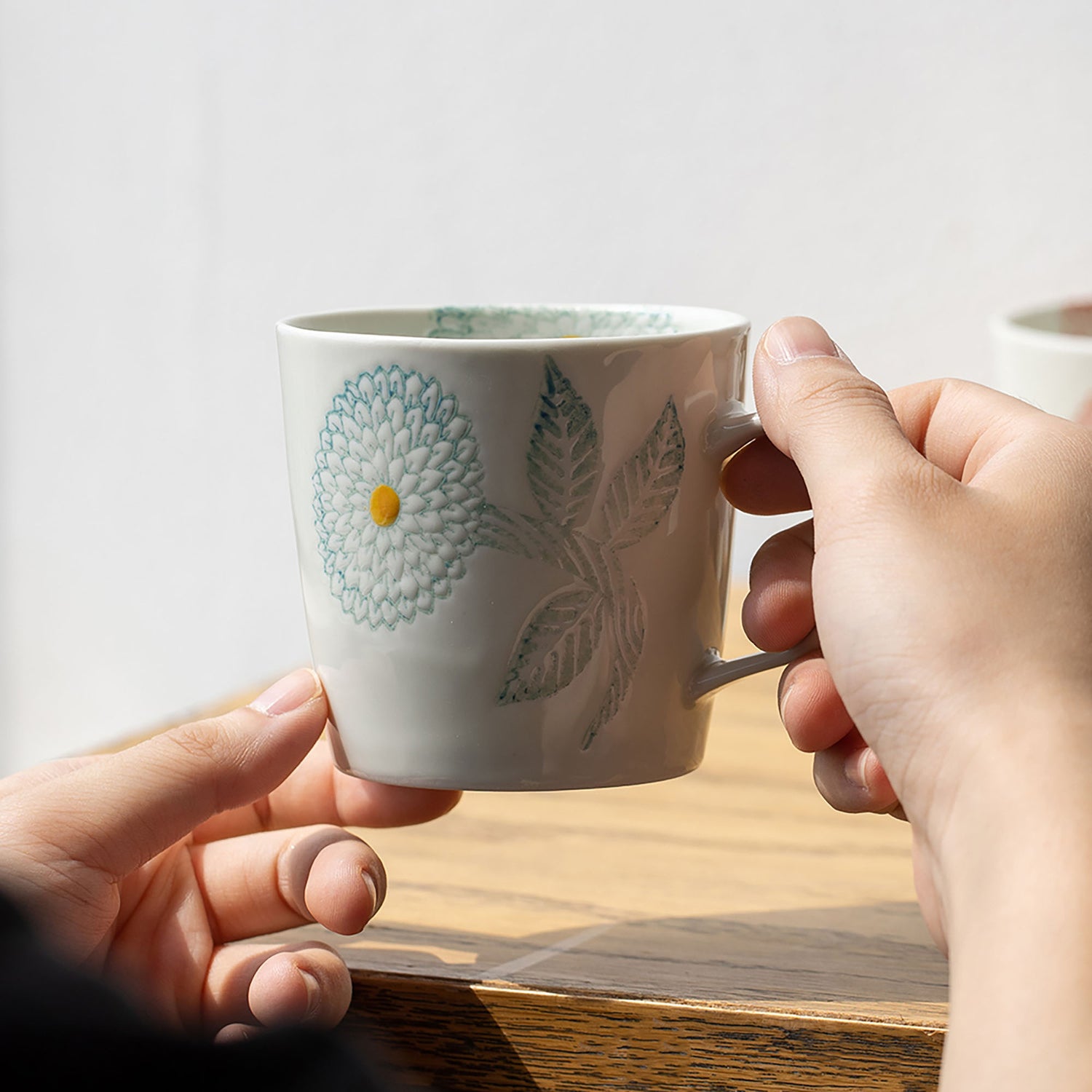 MUG de HASAMI avec motif FLEUR