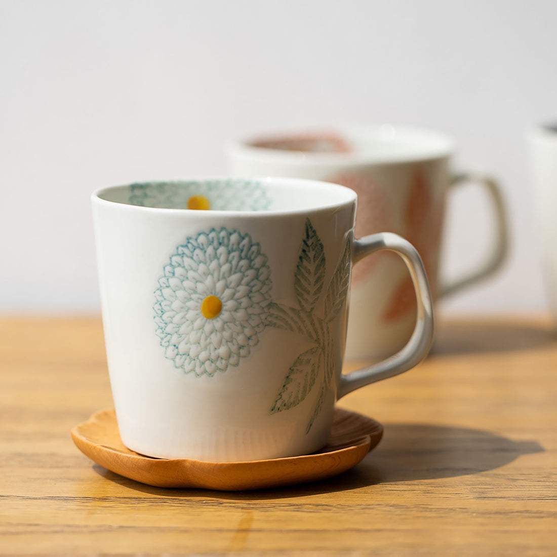 MUG de HASAMI avec motif FLEUR