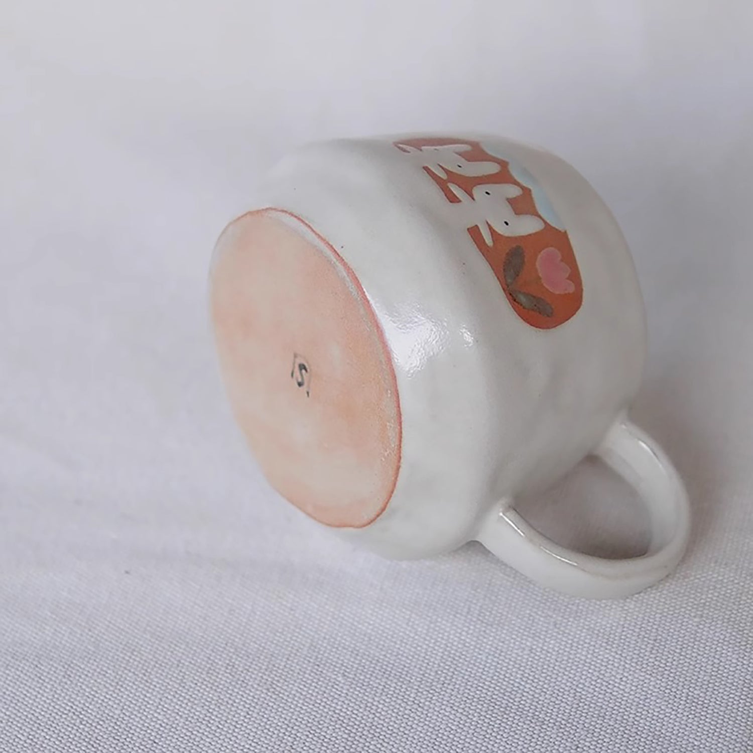 Mug en Céramique avec motif &quot;Amitié des Petits Lapins&quot;