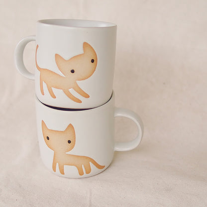 Mugs en céramique faits à la main pour couple