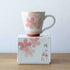 Mug en céramique Minoyaki avec fleurs de cerisier 
