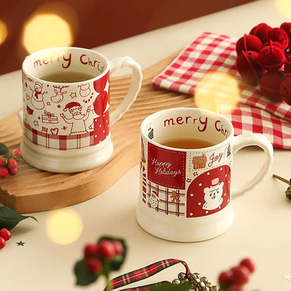 Mug en céramique avec Motif Père Noël