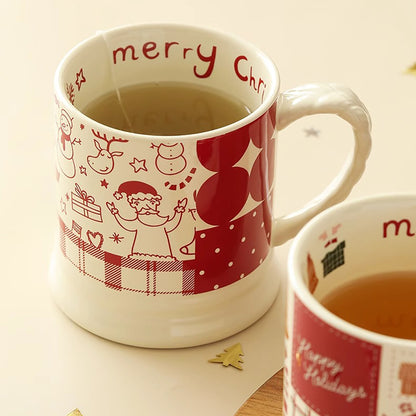 Mug en céramique avec Motif Père Noël