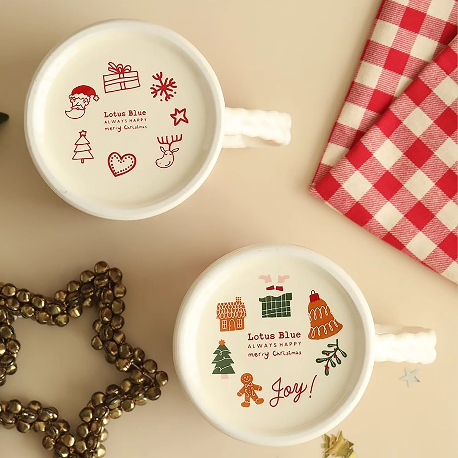 Mug en céramique avec Motif Père Noël