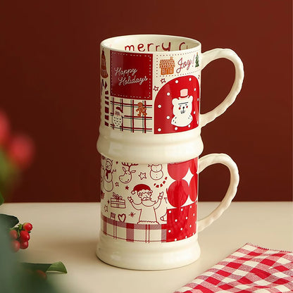 Mug en céramique avec Motif Père Noël