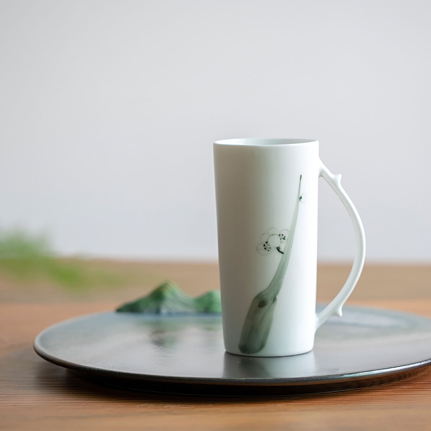 Handmade porcelain mug