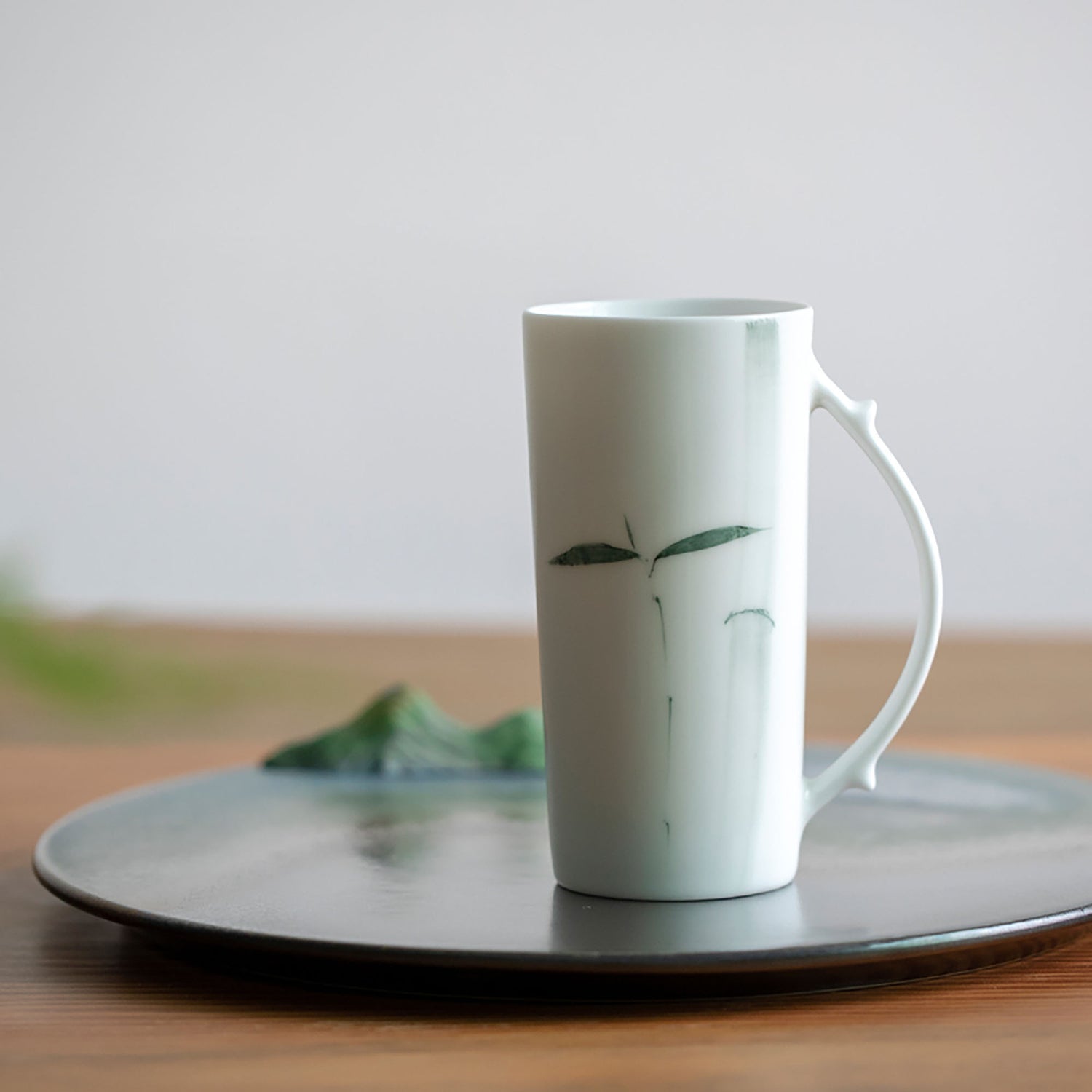 Handmade porcelain mug