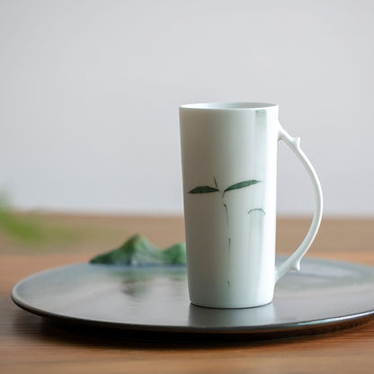 Handmade porcelain mug