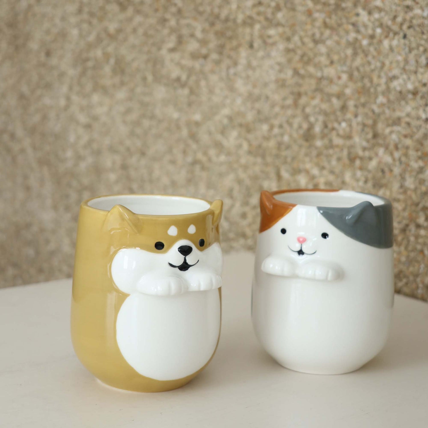Tasse en céramique DECOLE série Petite patte 