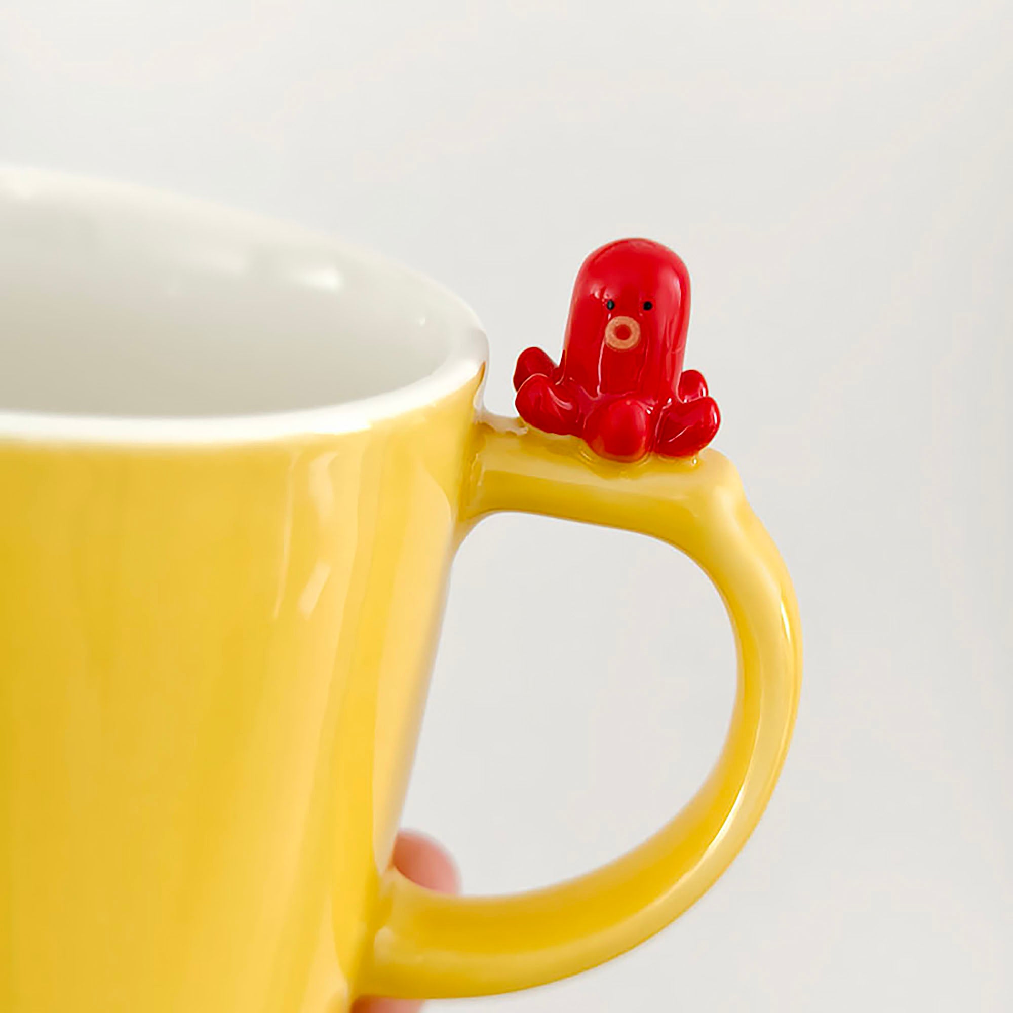 Mug avec design onigiri et poulpe