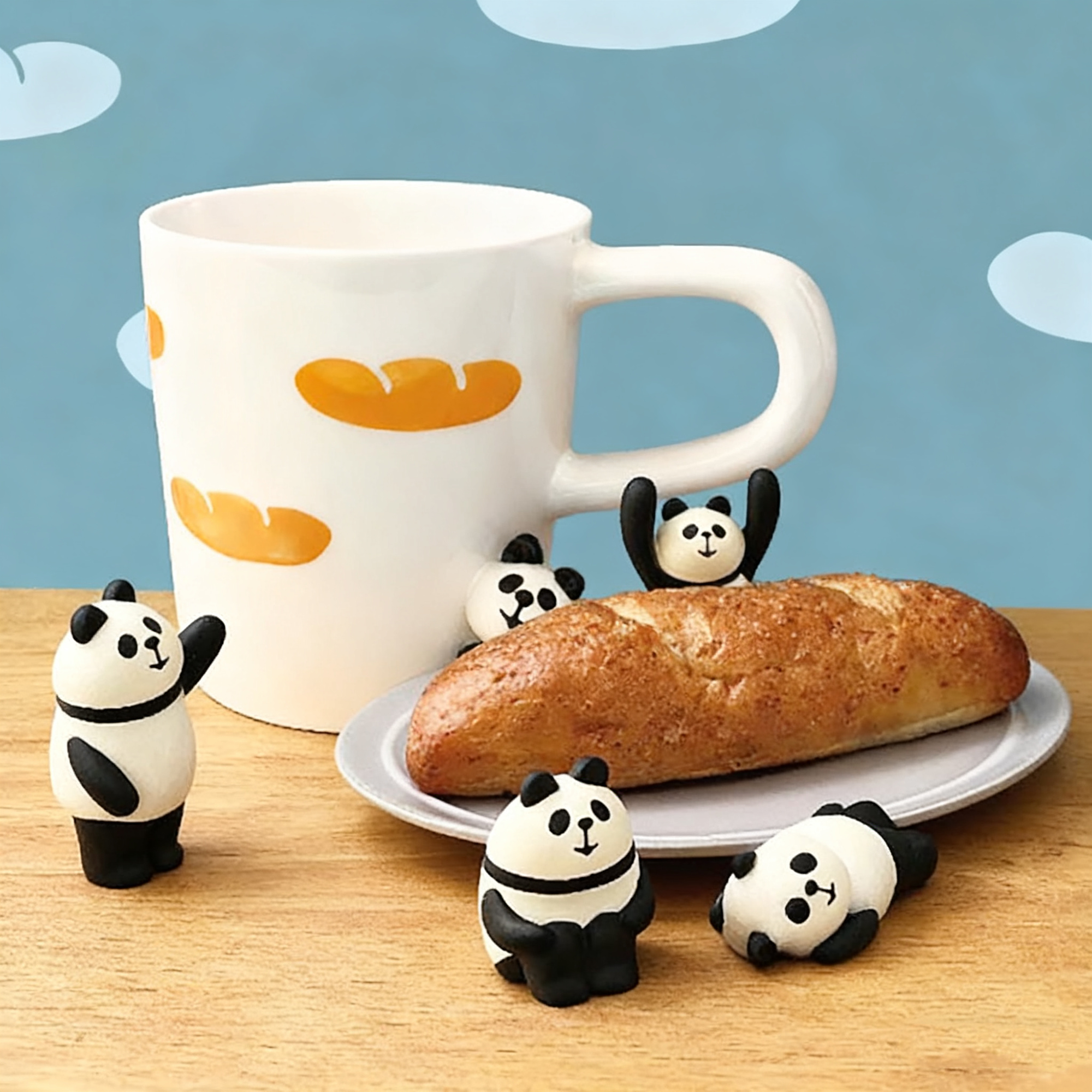 Mug en céramique japonais Decole 