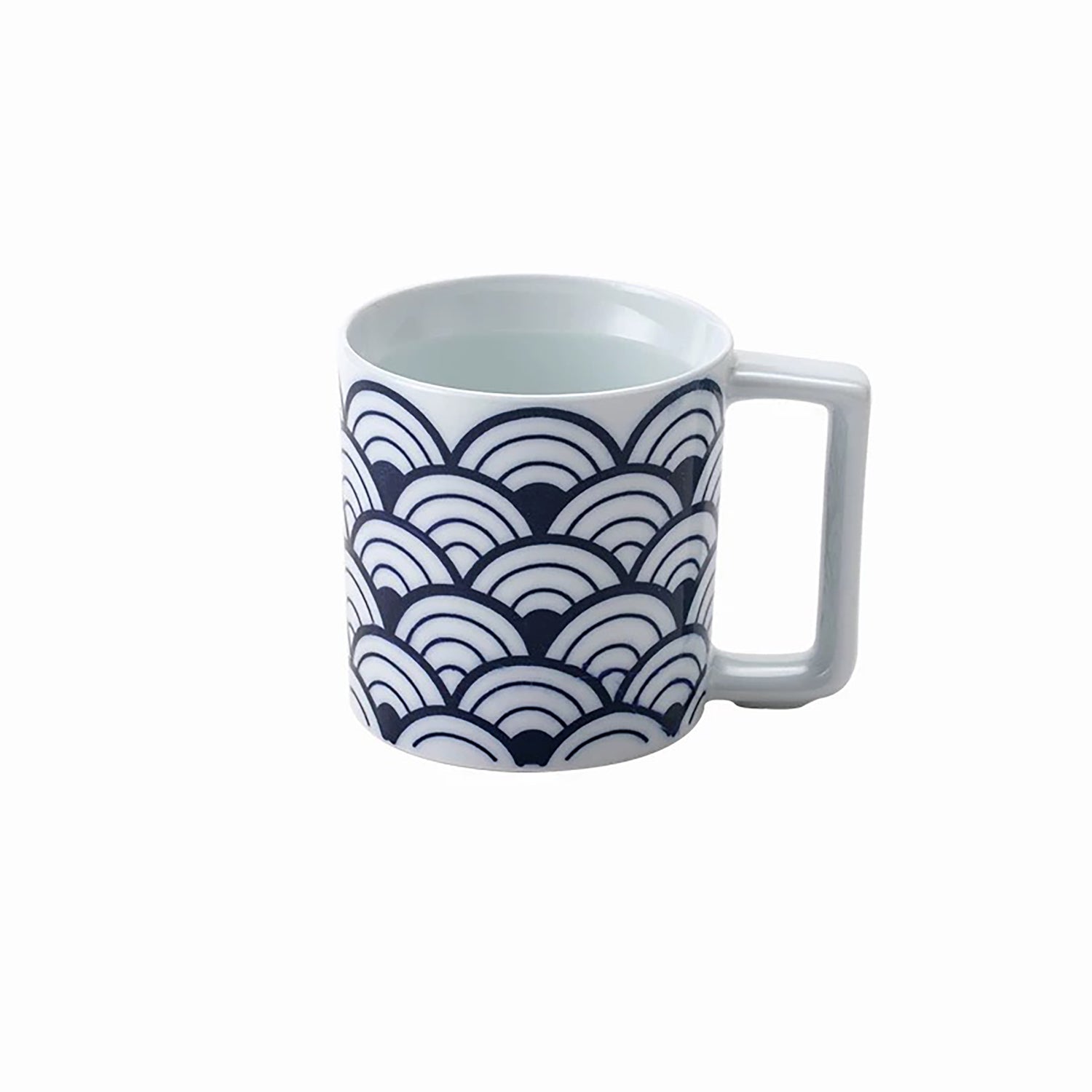 Mug en porcelaine Arita-yaki motif porte-bonheur