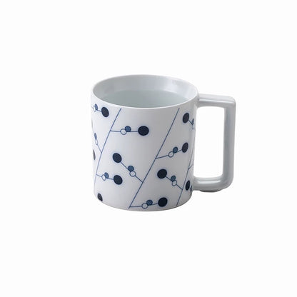 Mug en porcelaine Arita-yaki motif porte-bonheur