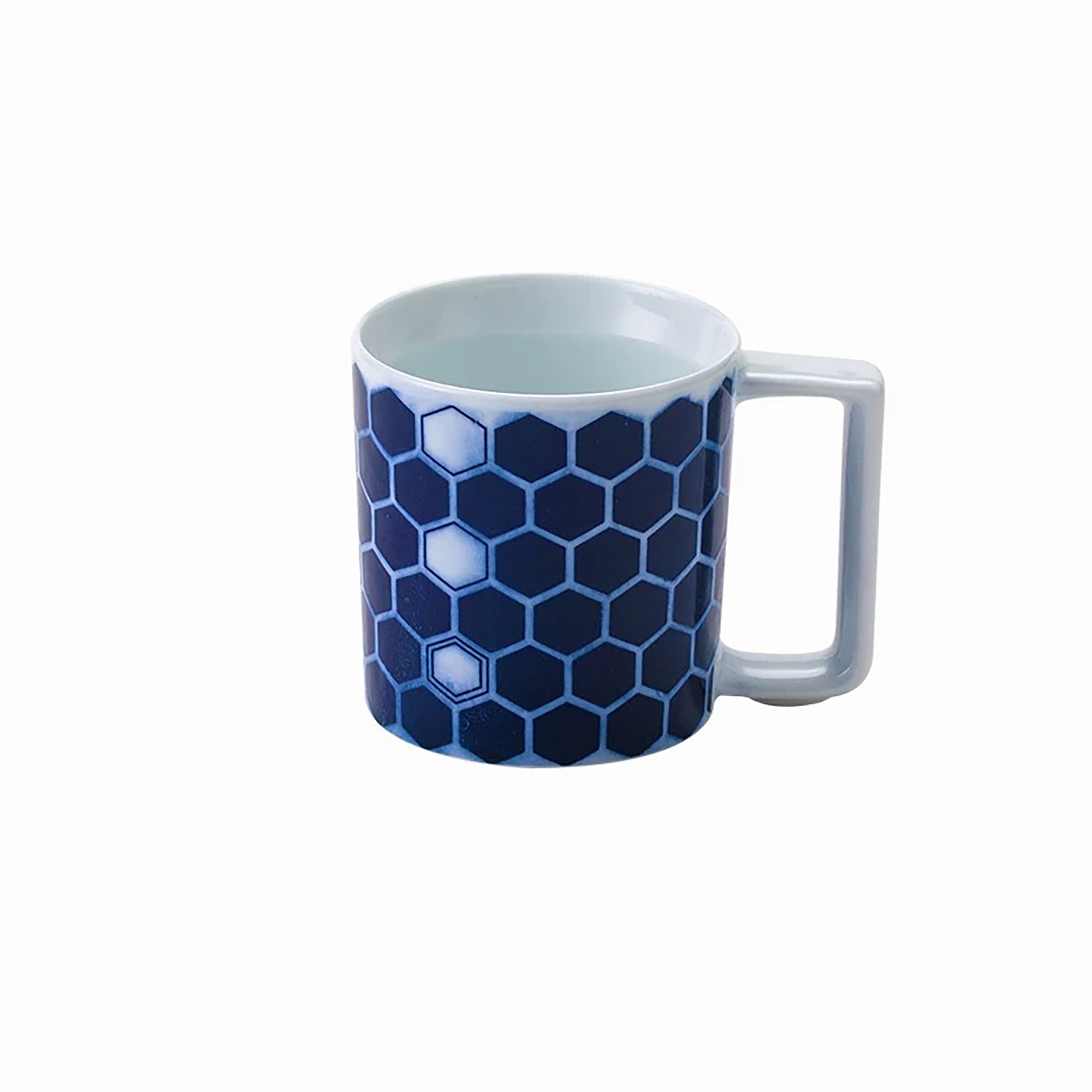 Mug en porcelaine Arita-yaki motif porte-bonheur