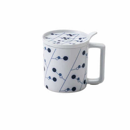 Mug en porcelaine Arita-yaki motif porte-bonheur