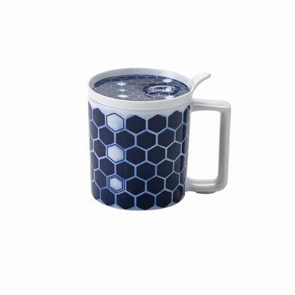 Mug en porcelaine Arita-yaki motif porte-bonheur
