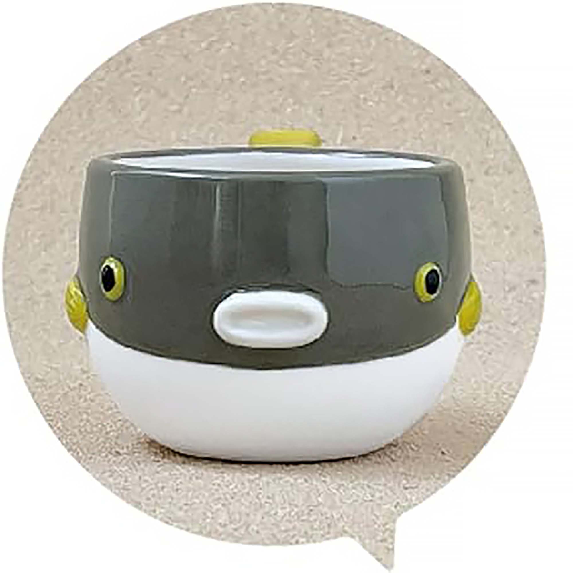 Tasse à saké en céramique avec mignon motif