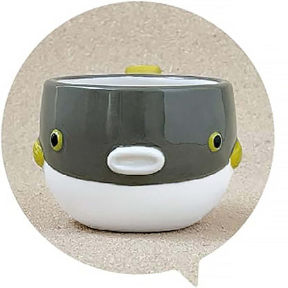 Tasse à saké en céramique avec mignon motif