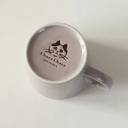 Mug Minoyaki en céramique motif chats adorables