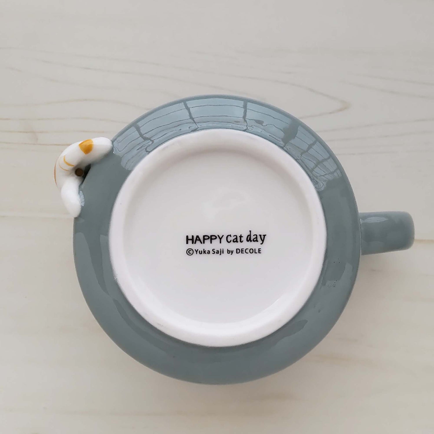 Mug en céramique DECOLE avec chat mignon