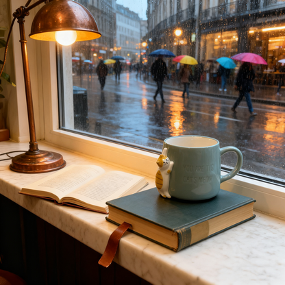 Mug en céramique DECOLE avec chat mignon