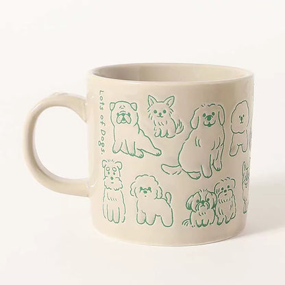 Mug relief chats chiens DECOLE