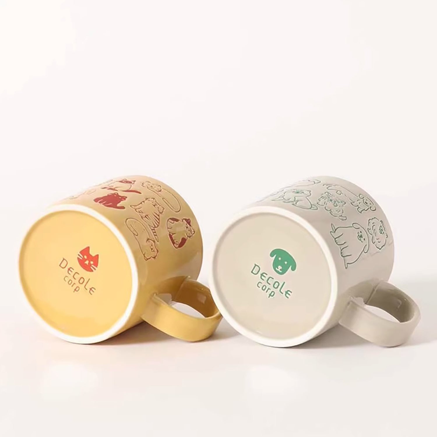 Mug relief chats chiens DECOLE