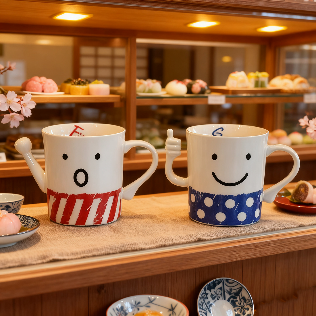 Mug en céramique japonais Izawa