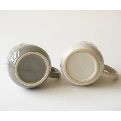 Mug en céramique DECOLE motif chat en relief