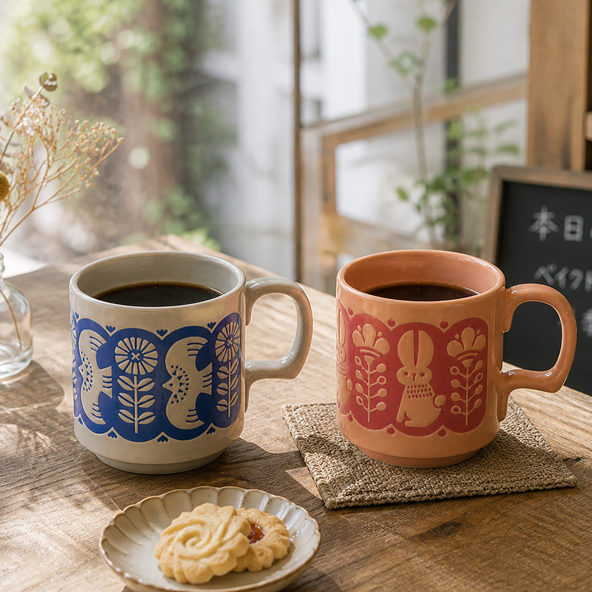 Mug DECOLE motif animal en relief