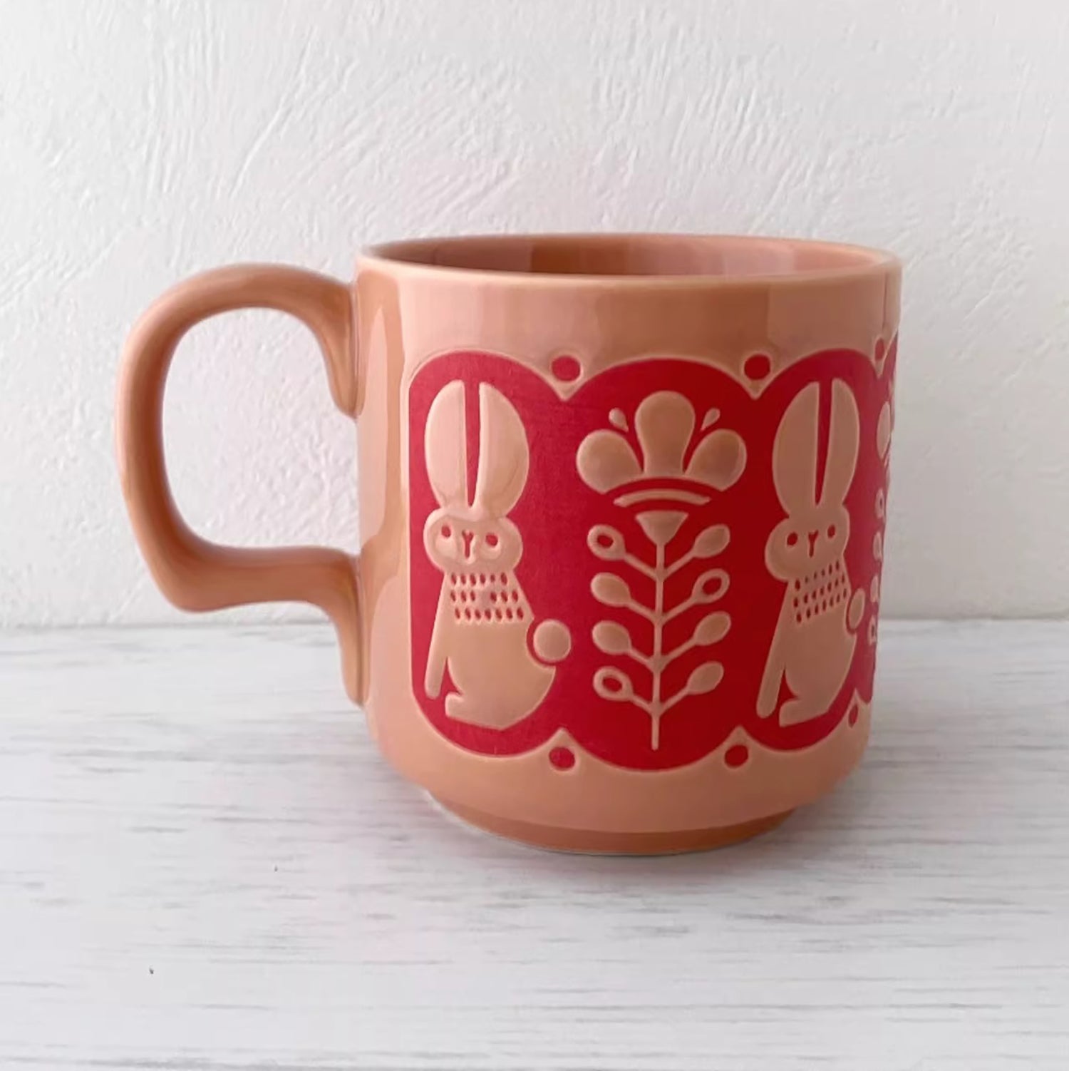 Mug DECOLE motif animal en relief
