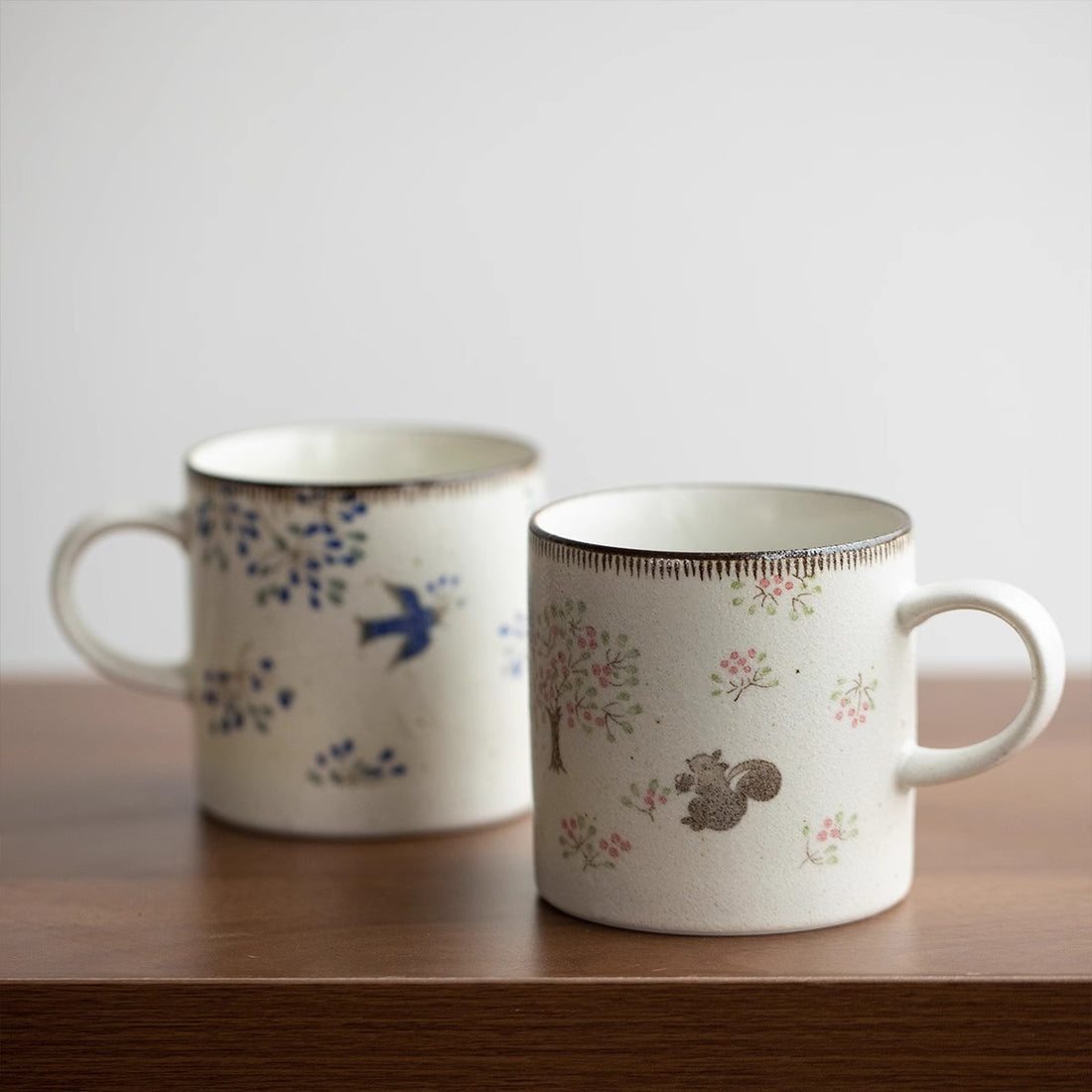 Mug en céramique de style rétro japonais