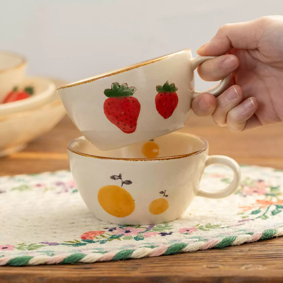 Mug Minoyaki en céramique