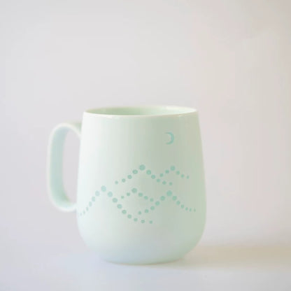 Mug en porcelaine ajourée translucide