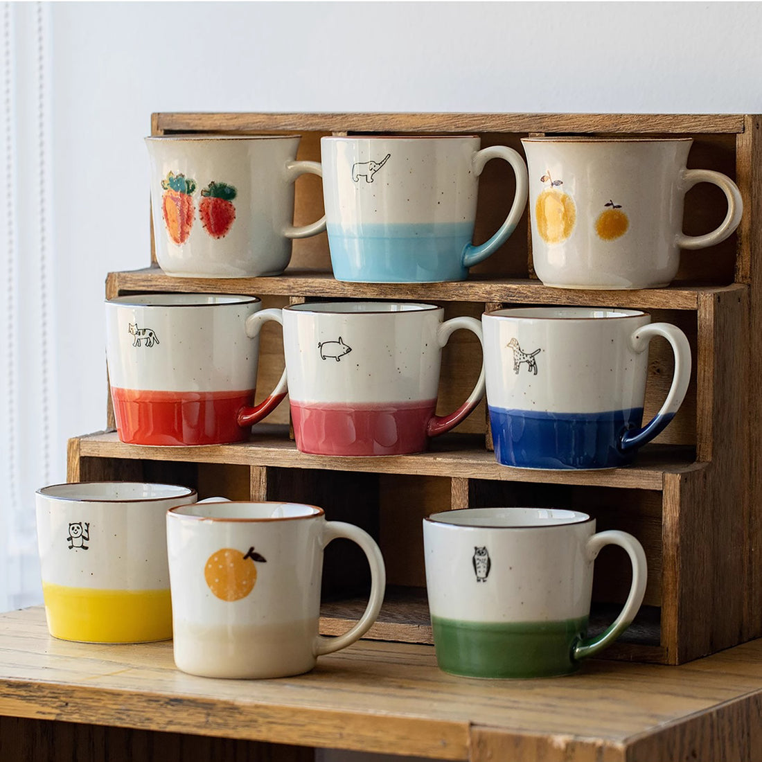 Mug en céramique Minoyaki