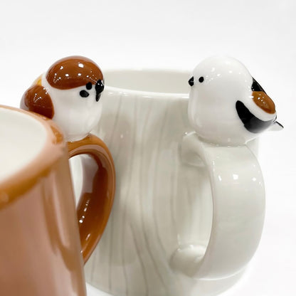 Mug en céramique avec mésange japonaise
