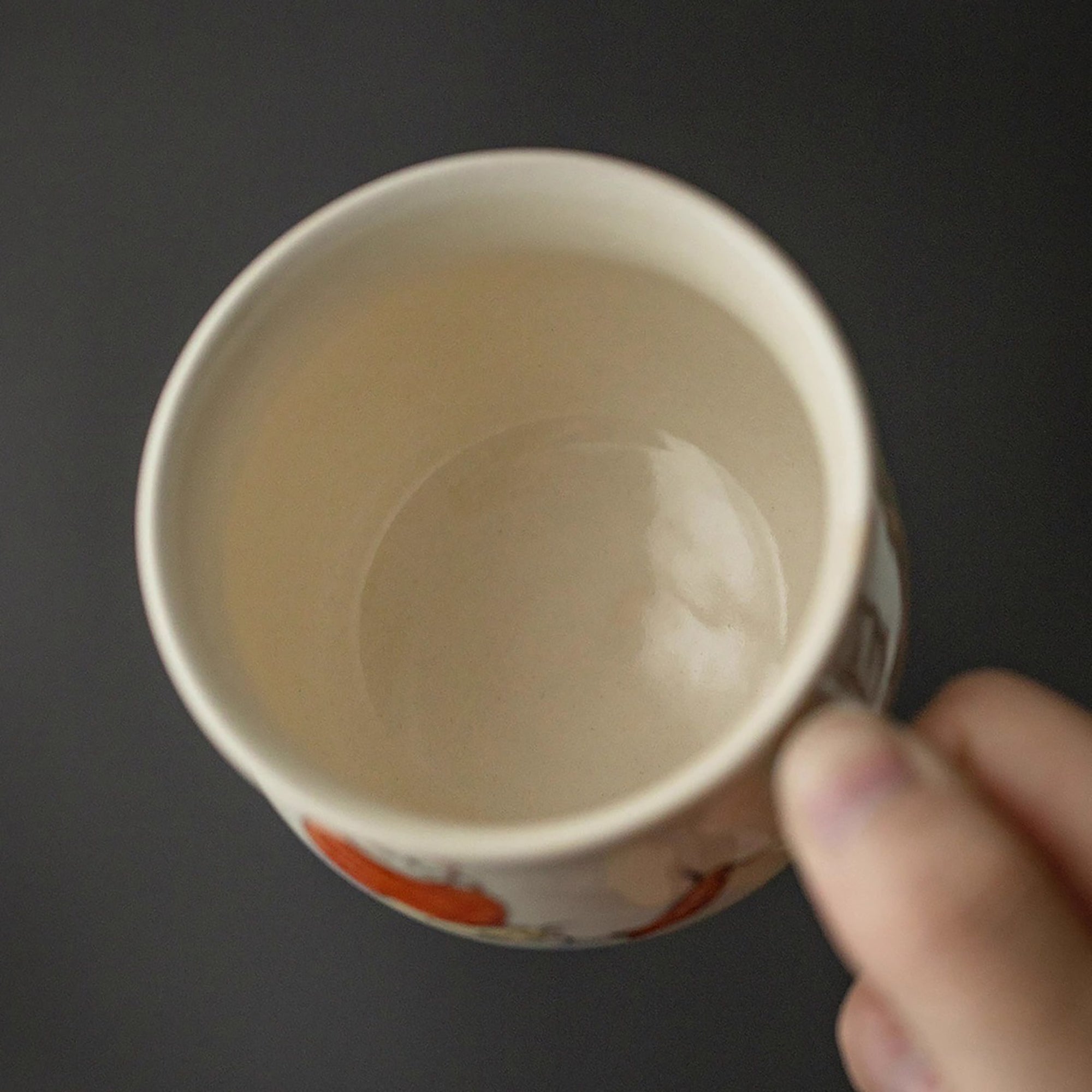 Mug en céramique "Kiyomizu-yaki" de l&