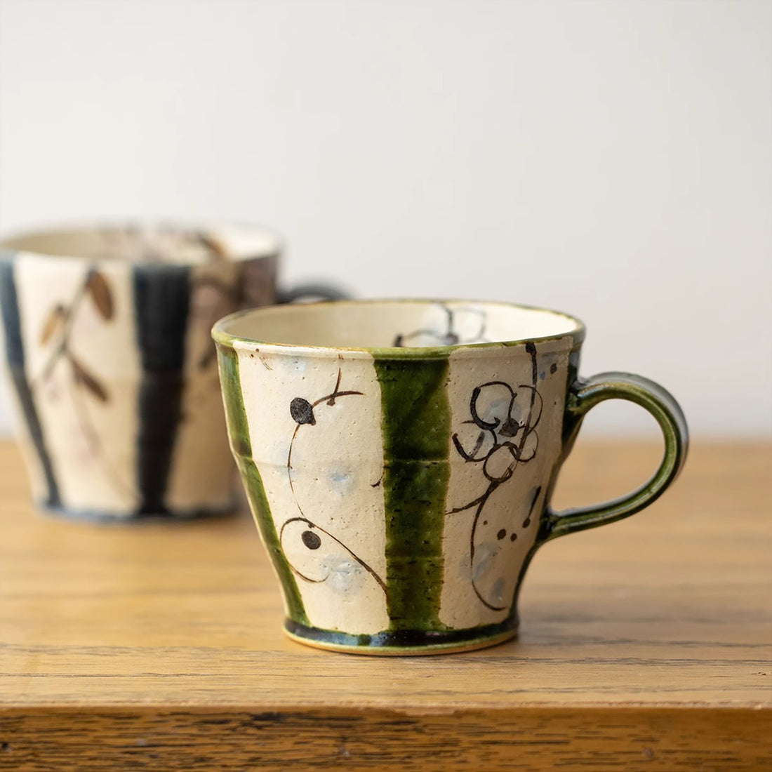 Mug en grès Seto-yaki