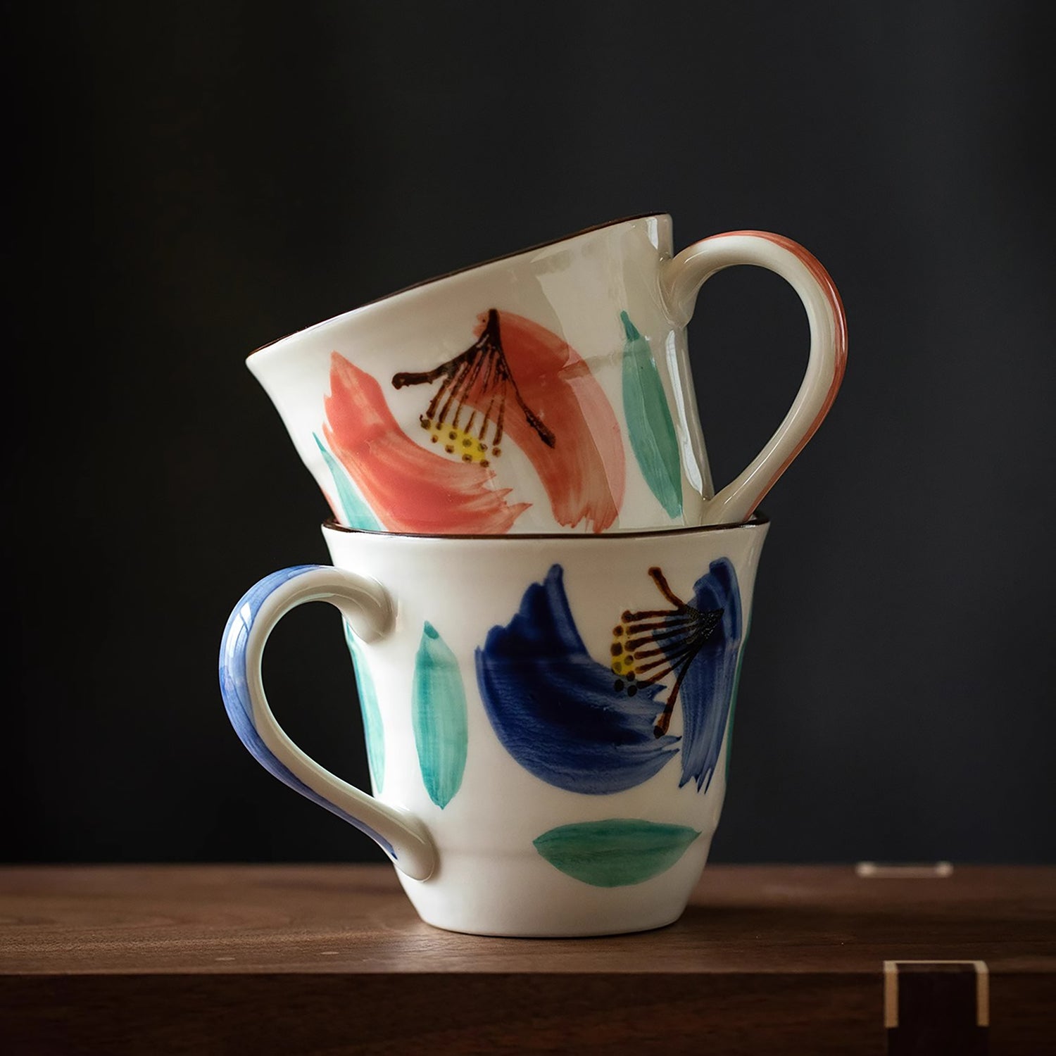Mug en céramique Mino-yaki 