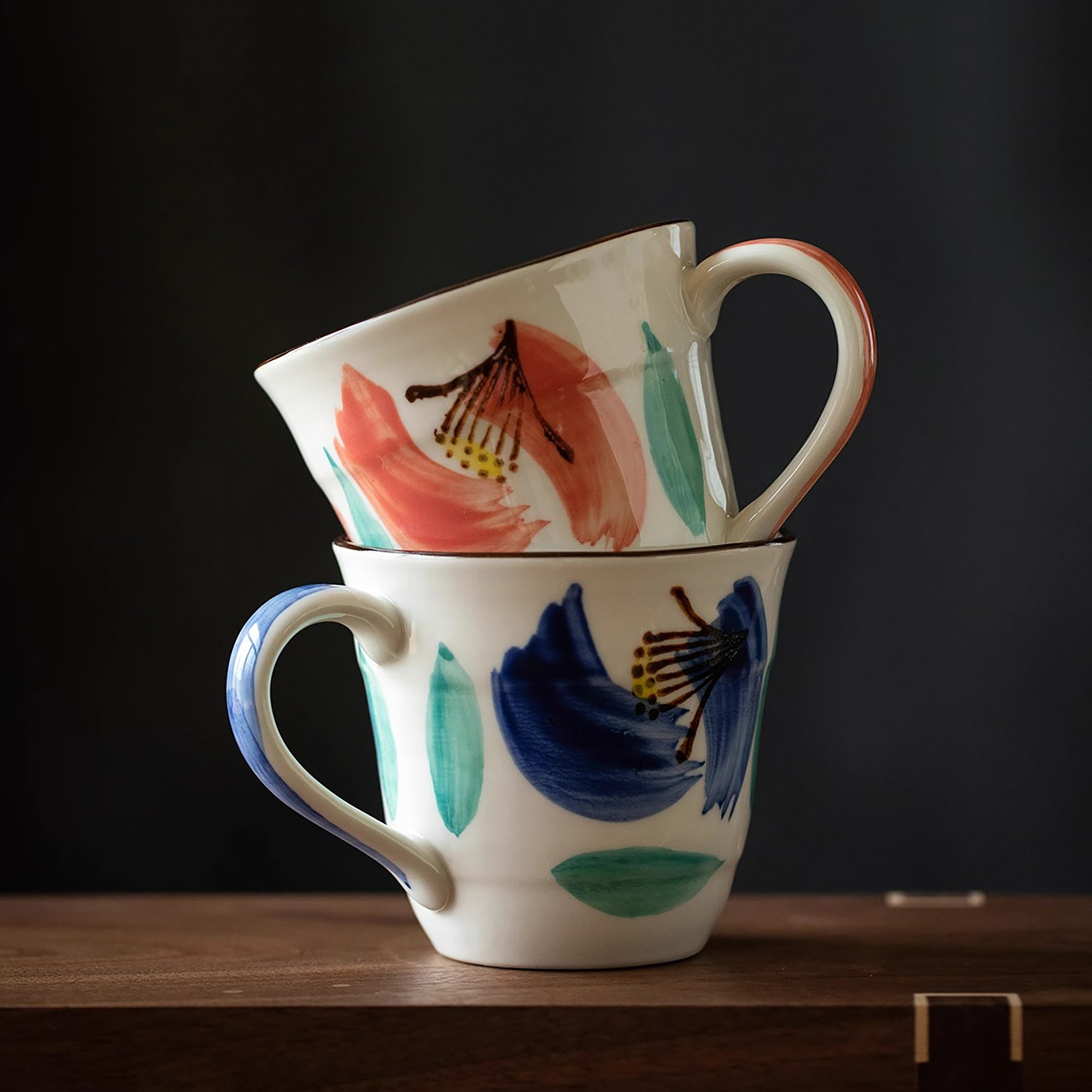 Mug en céramique Mino-yaki 