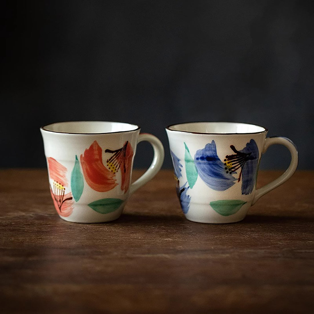 Mug en céramique Mino-yaki