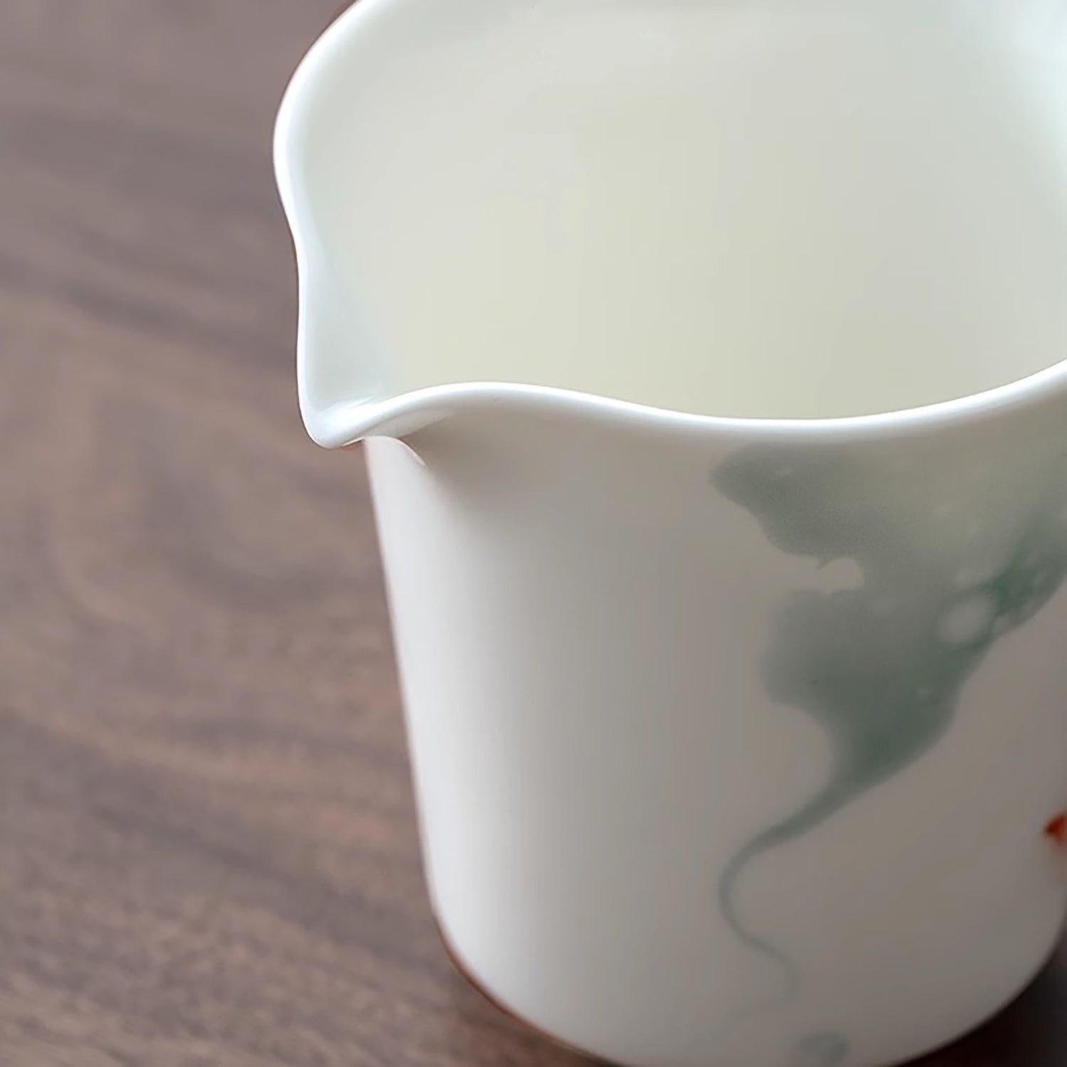 Tasse de partage en cérémonie avec motif de poisson bonheur